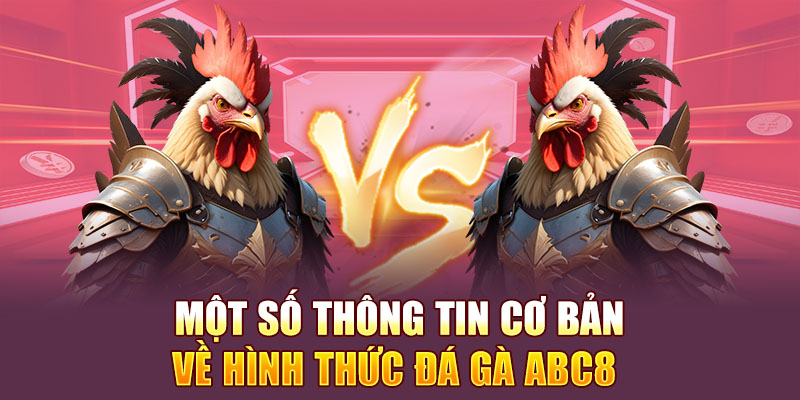 Một số thông tin cơ bản về hình thức đá gà Abc8